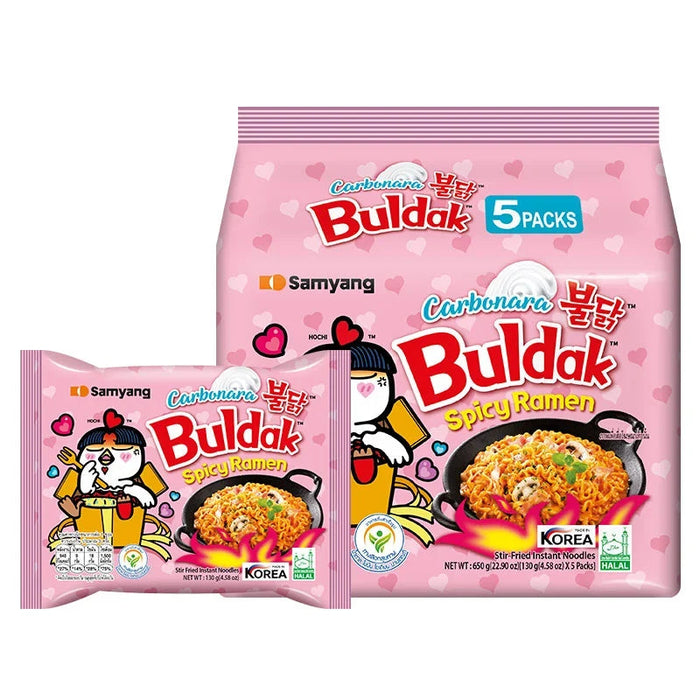 BULDAK RAMEN CARBONARA 5x130 G