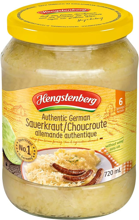 HENGSTENBERG, CHOUCROUTE ALLEMAND AUTH. 720ml