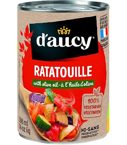 D'AUCY, RATATOUILLE WITH OLIVE OIL, 398 ML