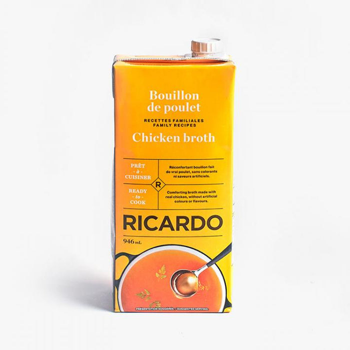 RICARDO, BOUILLON DE POULET, 946ml