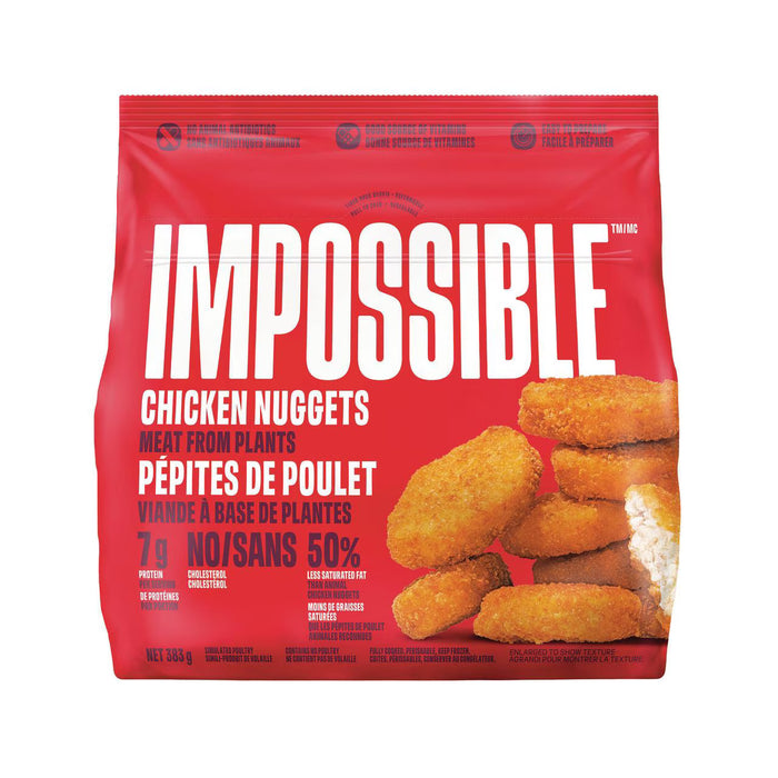 IMPOSSIBLE, PÉPITES DE POULET À BASE DE PLANTES, 383 G