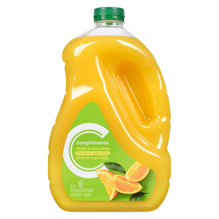 COMP JUS ORANGE AVEC PULPE 1.36L