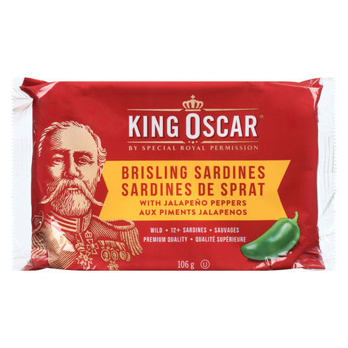 KING OSCAR SARDINES HUILE OLIVE 106g
