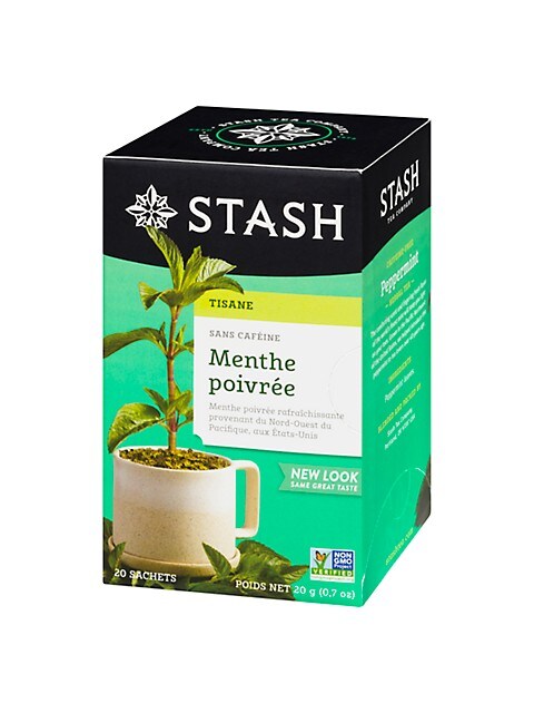 STASH PEPPERMINT TISANE, 20 UN