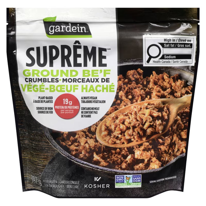 GARDEIN, VÉGÉ-BOEUF HACHÉ 397G
