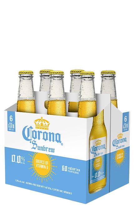 CORONA SUNBREW CERO ALC 6x330 ML
