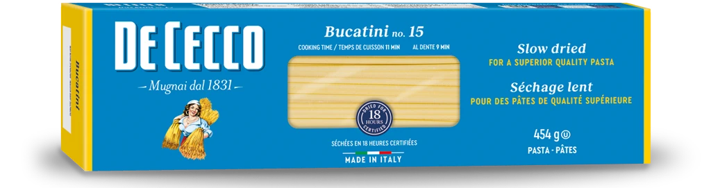 DE CECCO, BUCATINI NO15 454 G