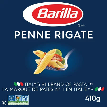 BARILLA PATES PENNE RIGATE NO72 410 G