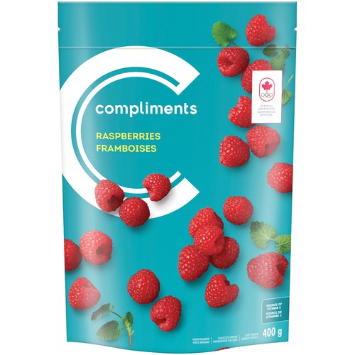 COMP FRAMBOISE ENTIERE SURGELE 400G