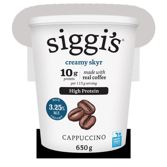 SIGGIS SKYR CAPPUCCINO 3.25% 650G
