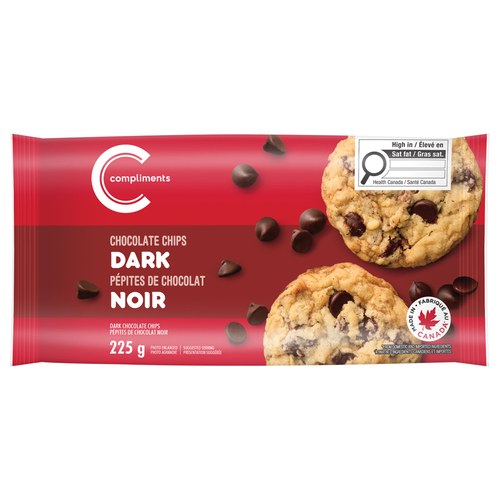 COMP. PEPITES CHOCOLAT NOIR 225G