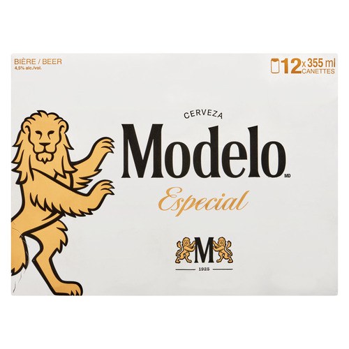 CERVEZA MODELO ESPECIAL 12x355 ML