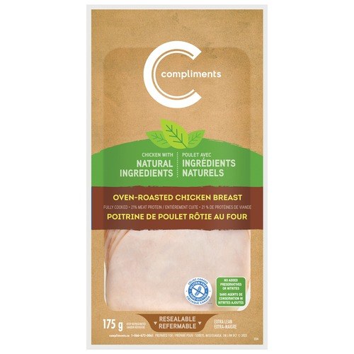 COMP. POITRINE POULET ROTIE AU FOUR 175G