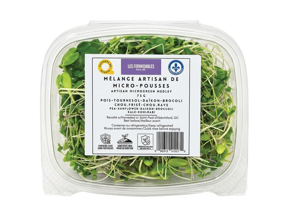 LES FORMIDABLES MÉLANGE ARTISAN MICRO-POUSSES 75G