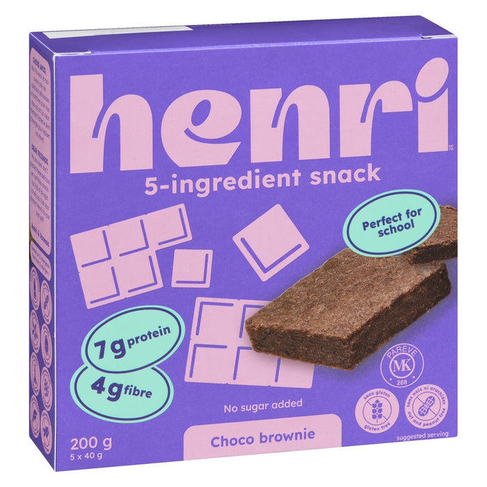 HENRI COLLATION CHOCO BROWNIE 5x40 gr