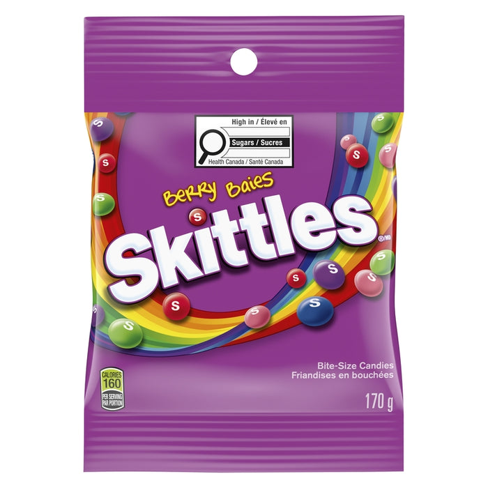 SKITTLES BAIES 170G