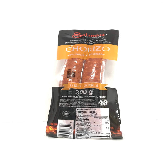 SALAMINA SAUCISSE CHORIZO DOUX 300G