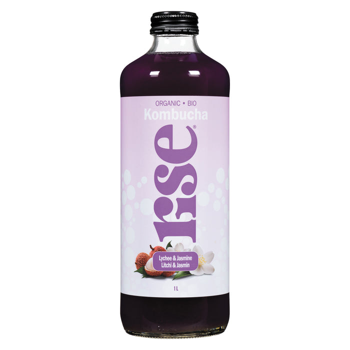 RISE KOMBUCHA LITCHI JASMIN BIO 1L