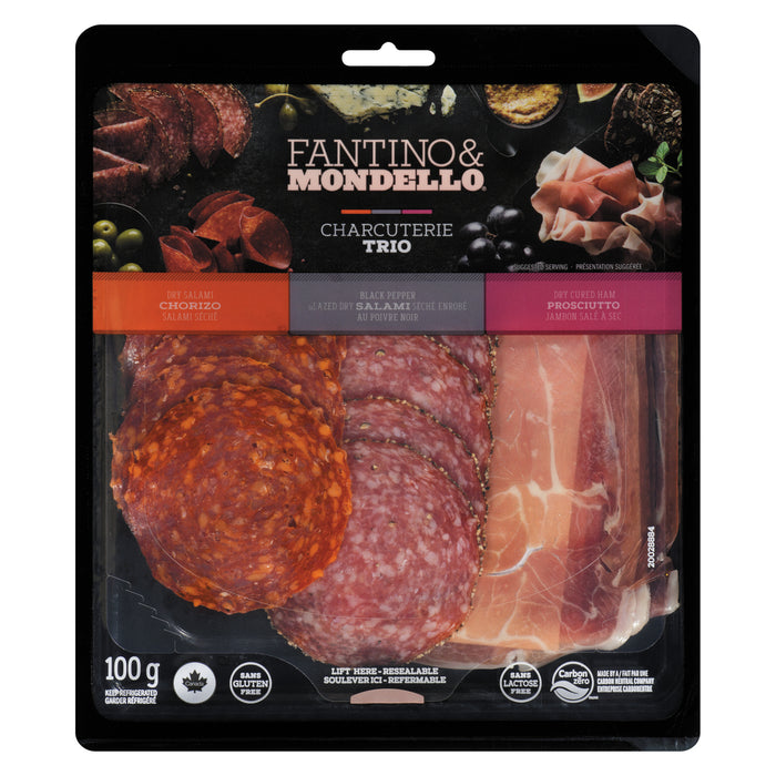 FANTINO&MONDELLO CHARCUTERIE TRIO 100G