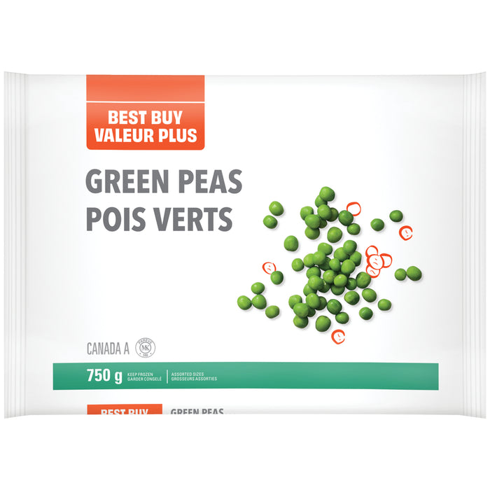 VALEPLUS POIS VERTS SURGELES 750 GR