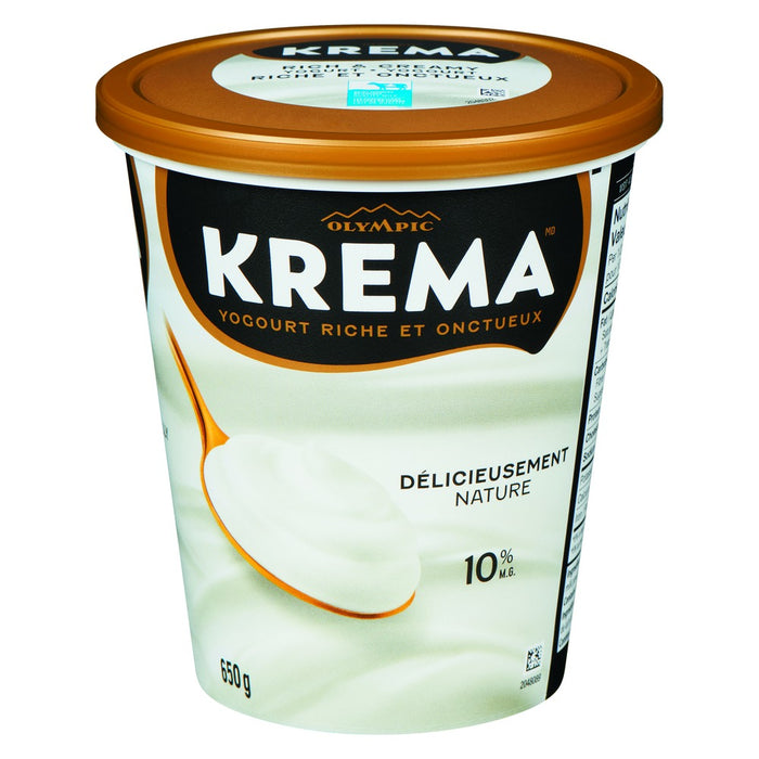 OLYMPIC YOGOURT KREMA NATURE 10% 650 G