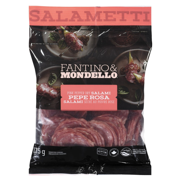 FANTINO SALAMI TR AU POIVRE ROSE 175G