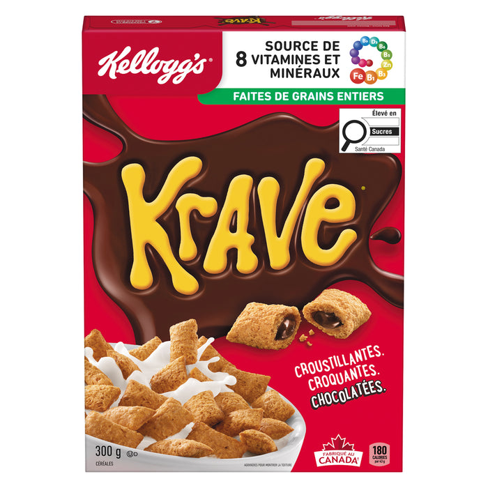 KELLOGG KRAVE CHOCOLAT 300G