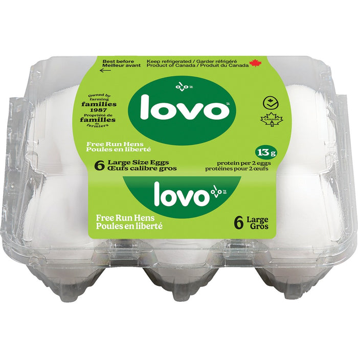 LOVO OEUFS GROS POULES LIBERTÉ 6UN