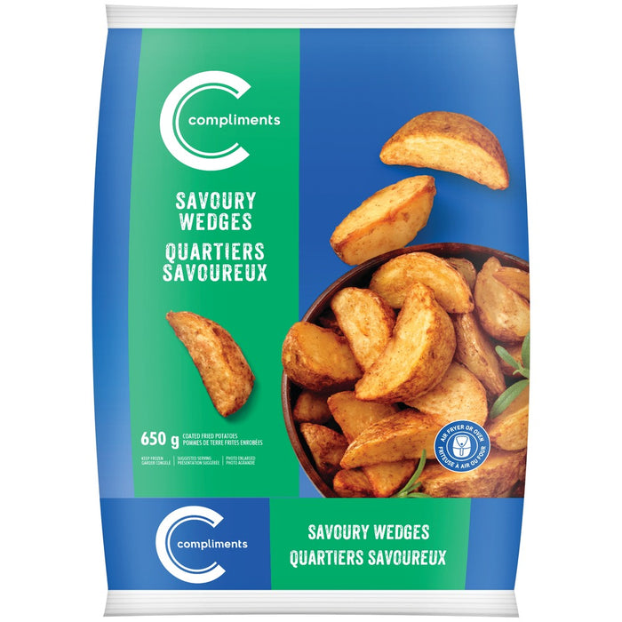 COMP. FRITES QUARTIES SAVOUREUX 650g