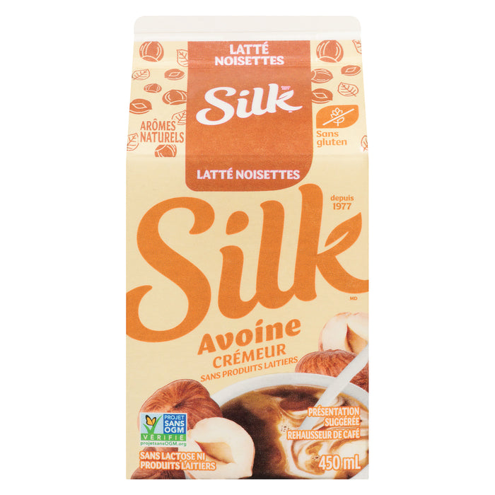 SILK CREME CAFÉ AVOINE NOISETTE 450ML