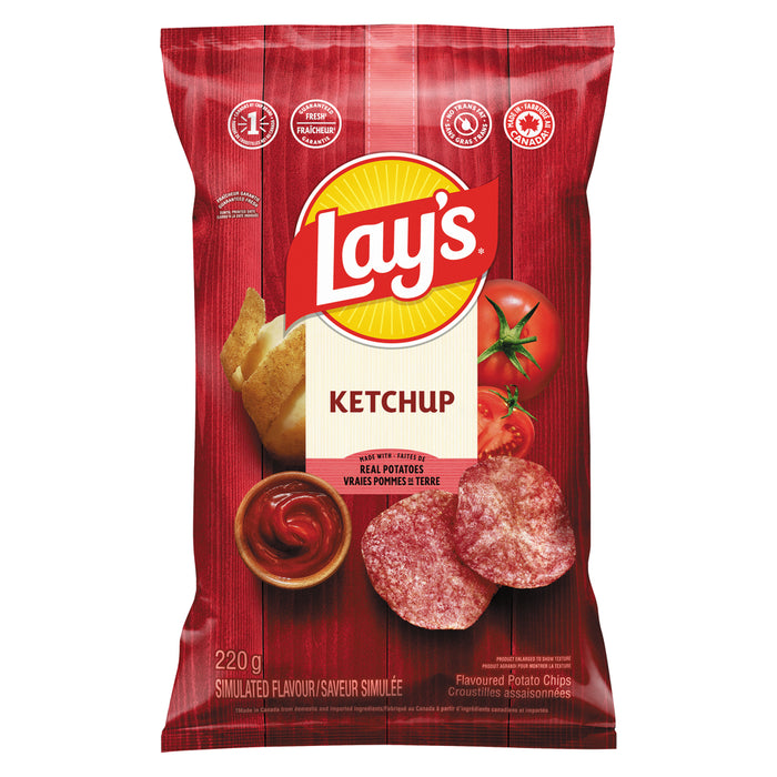 LAYS CROUS KETCHUP 220G