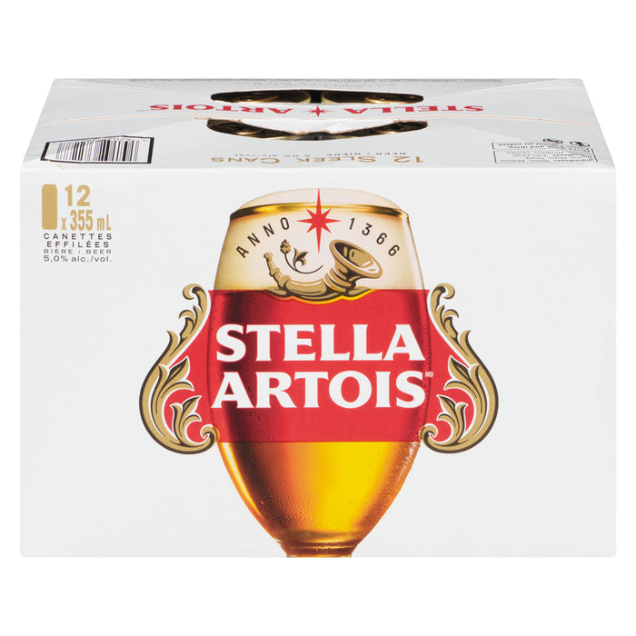 STELLA ARTOIS BIERE CANNETTE 12x355 ML