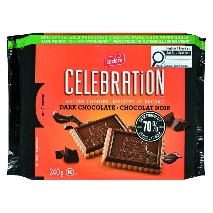 CELEBRATION BISCUITS CHOCO. NOIR 240G