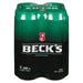 BECKS BIERE CAN 4x500 ML