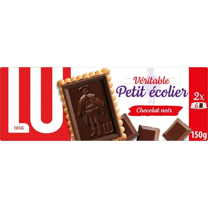 LU PETIT ECOLIER CHOCOLAT NOIR 150G