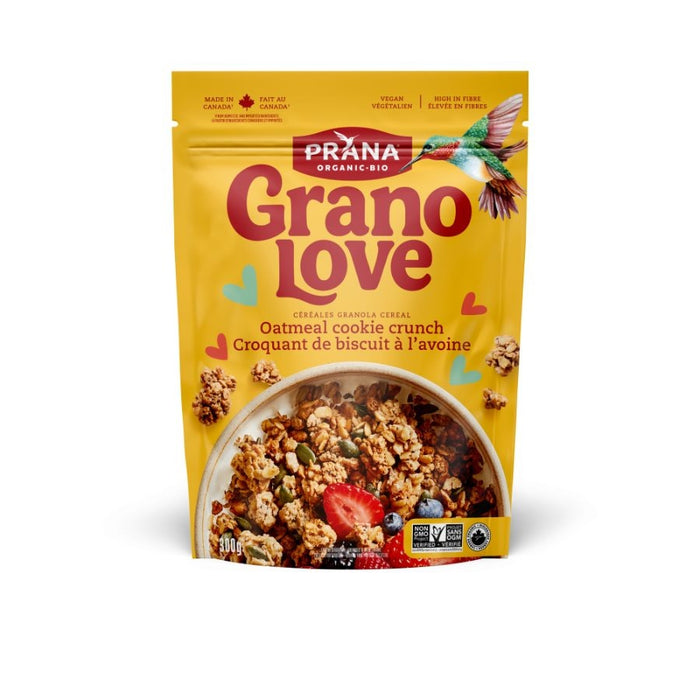 PRANA GRANOLOVE CROQUANT BISCUITS AVOINE 300G