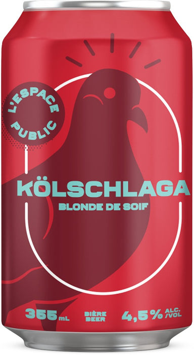 KOLSCHLAGA BLONDE DE SOIF BIERE 355ML