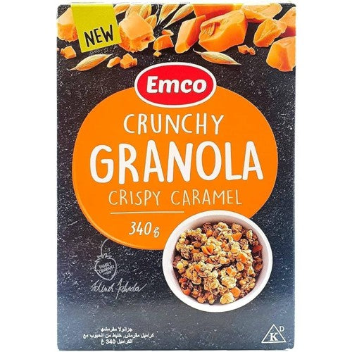 EMCO GRANOLA CARAMEL CROUSTILLANT 340g