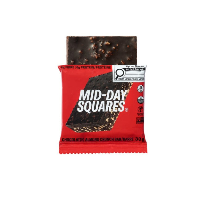 MID-DAY SQUARES ALMOND CRUNCH 33G