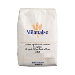 MILANAISE FARINE PATISSERIE TAMISÉE BIO 2KG