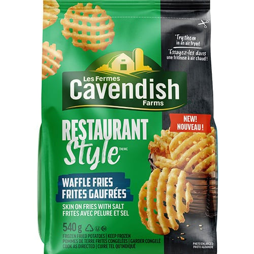 CAVENDISH FRITES GAUFFRÉES 540g