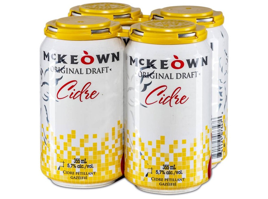 MCKEOWN CIDRE ORIGINAL 5.7% 4x355 ML