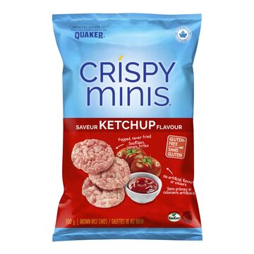 QUAKER GALETTES CRISPY MINI KETCHUP 100 G