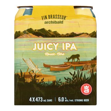 ARCHIBALD JUICY IPA 6% 4x473 ml