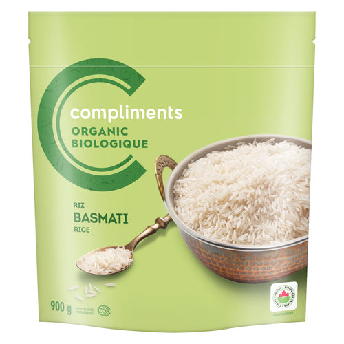 COMP. RIZ BASMATI BIOLOGIQUE 900G