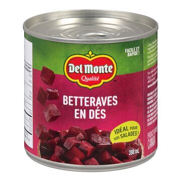 DEL MONTE, BETTERAVES EN DÉS, 398 ML