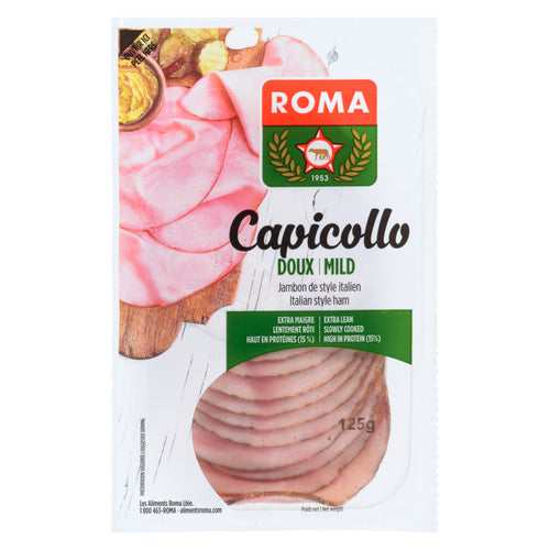 ROMA CAPICOLLO ROND DOUX TRANCHÉ 125G