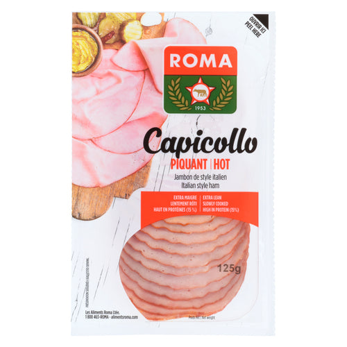 ROMA CAPICOLLO ROND FORT TRANCHÉ 125G
