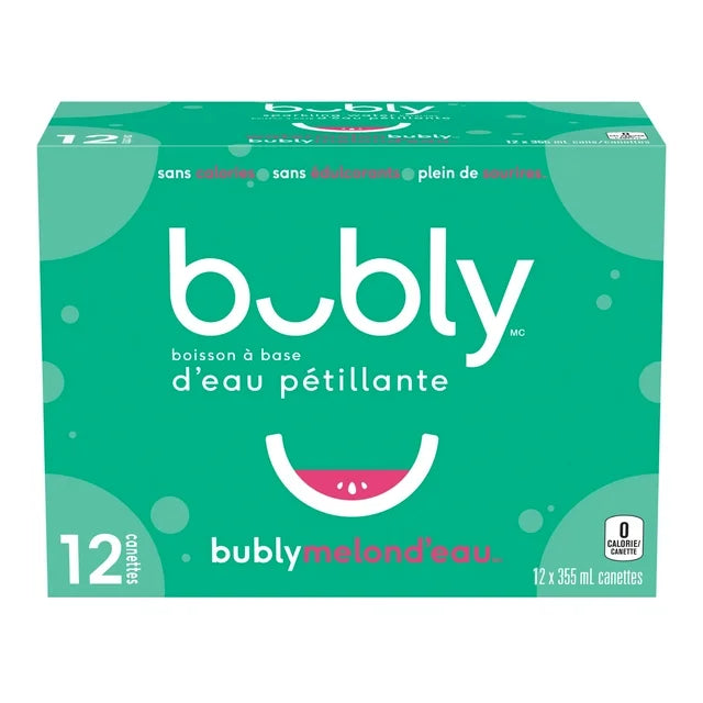 BUBLY MELON D`EAU, 12X355 ML