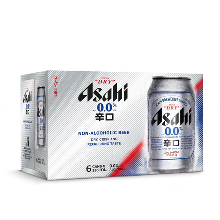 ASAHI BIERE SANS ALCOOL CAN 6x330 ML
